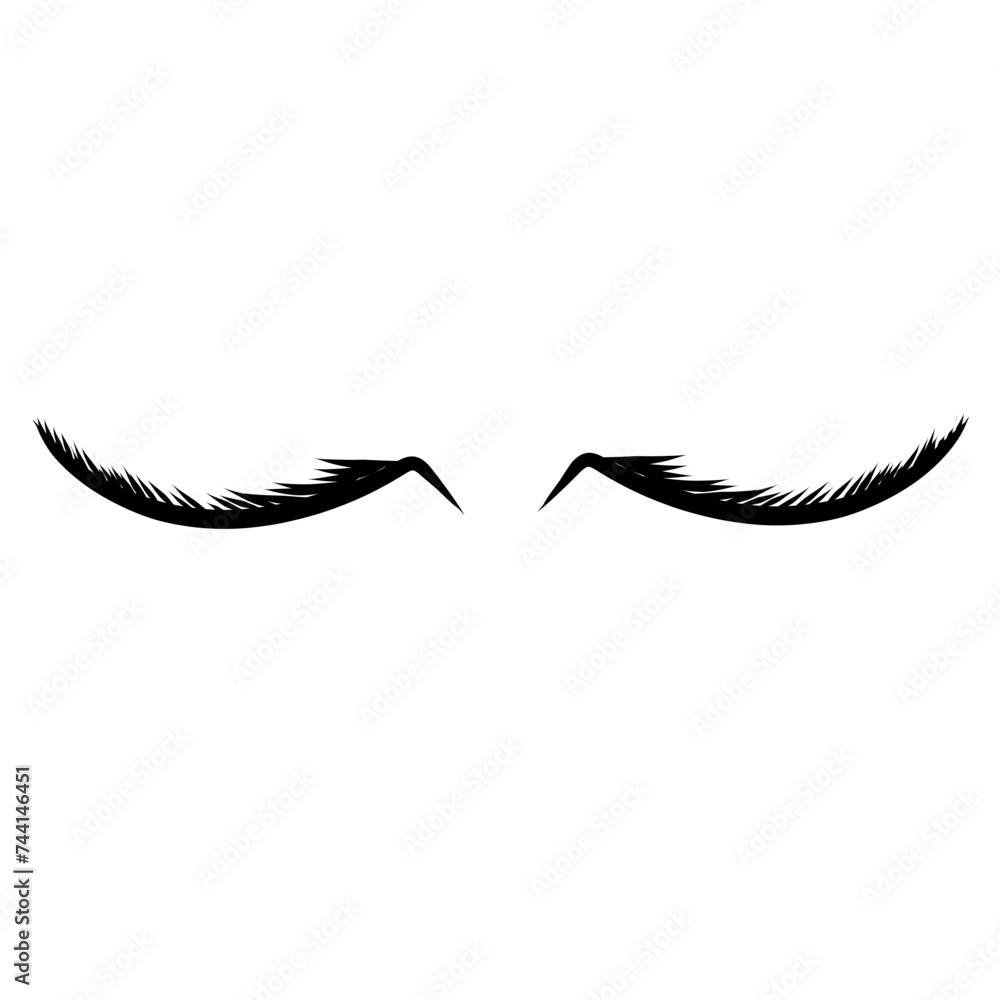 simple eyelash line simple eyelash line