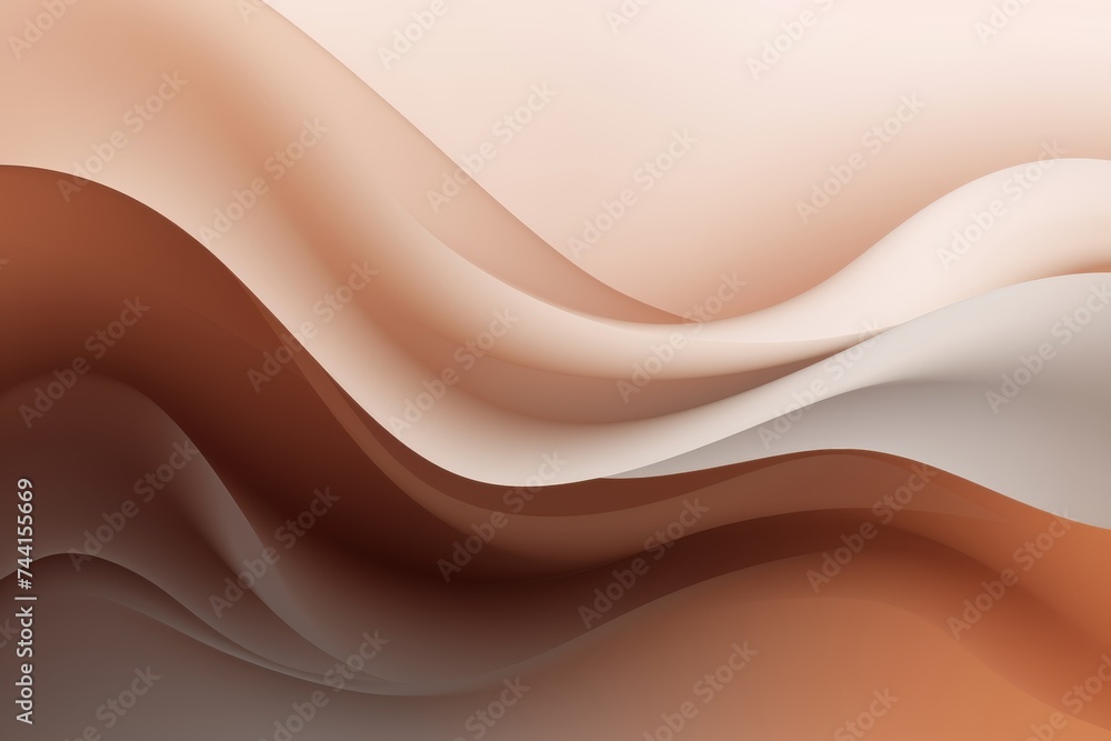 Mocha Brown to Cool Gray abstract fluid gradient design, curved wave in motion background for banner, wallpaper, poster, template, flier and cover Mocha Brown to Cool Gray abstract fluid gradient design, curved wave in motion background for banner, wallpaper, poster, template, flier and cover