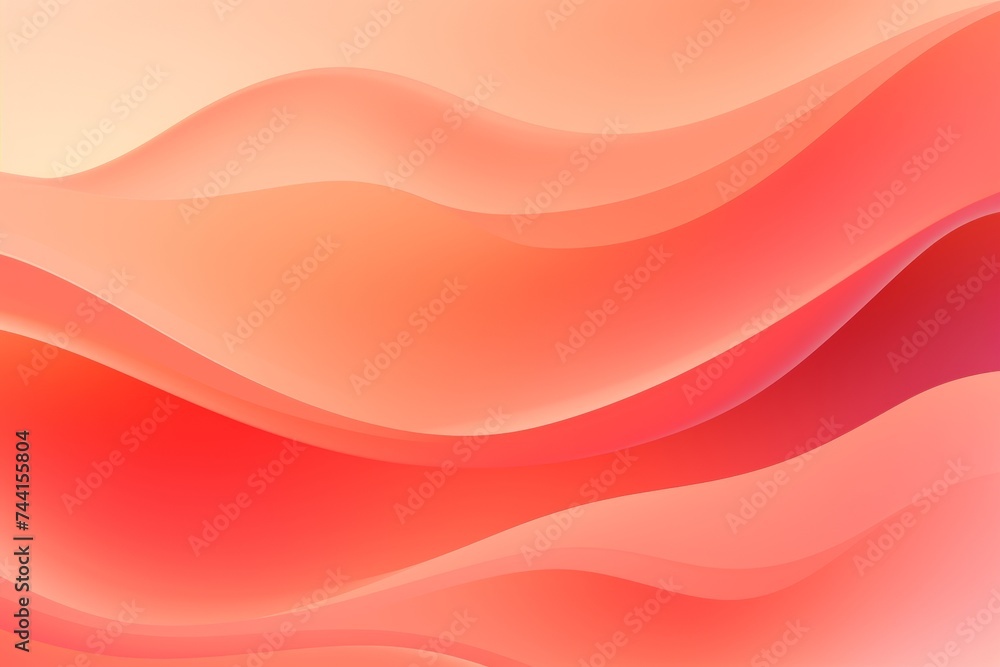 Salmon Pink to Pale Orange abstract fluid gradient design, curved wave in motion background for banner, wallpaper, poster, template, flier and cover Salmon Pink to Pale Orange abstract fluid gradient design, curved wave in motion background for banner, wallpaper, poster, template, flier and cover