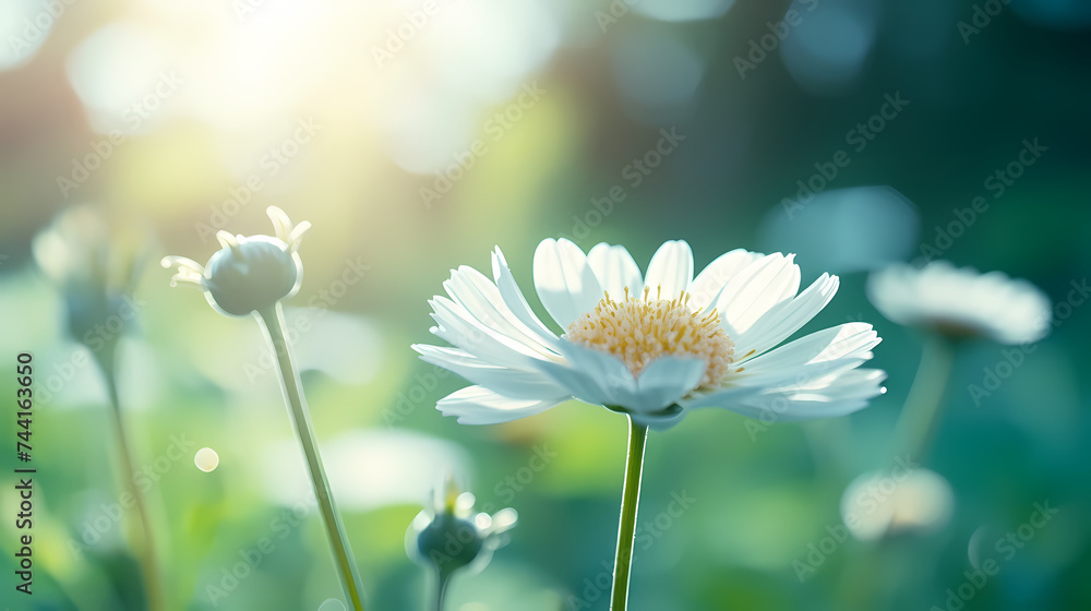 Illustration of simple daisy