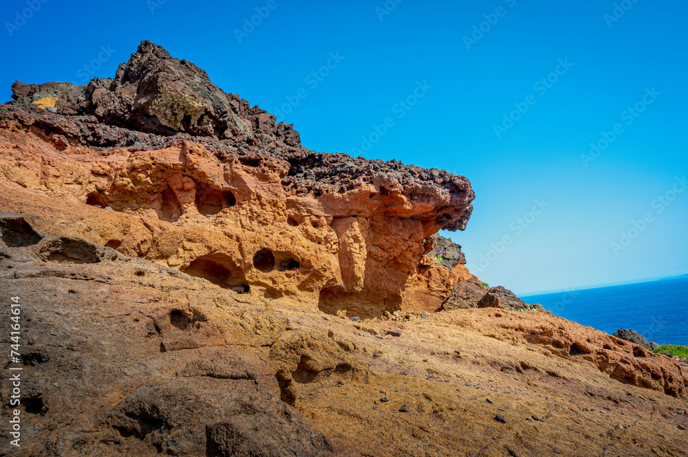 red rocks and sky