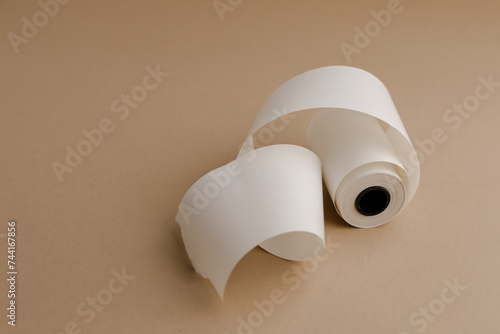 Roll of thermal paper for receipt 