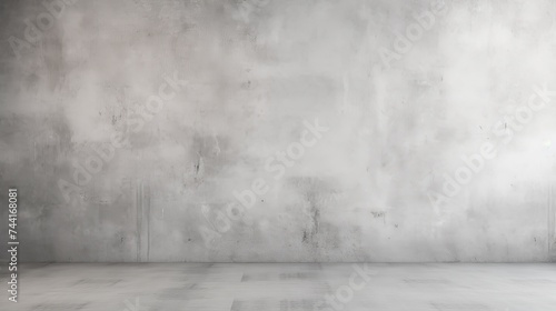 Gray light background backdrop studio, wall and floor with texture