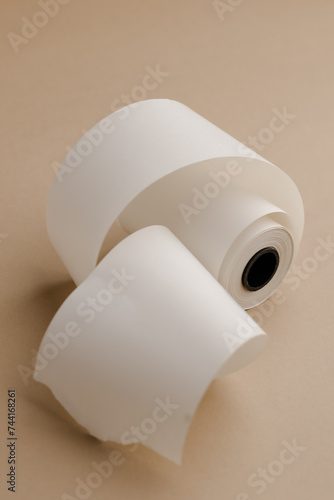 Roll of thermal paper for receipt 