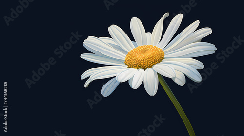 Daisy flower background  ecology and healthy environment concept