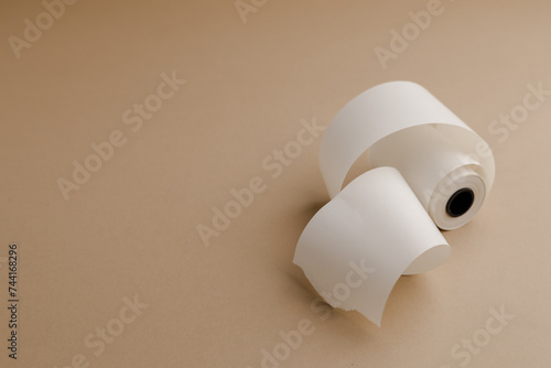 Roll of thermal paper for receipt 