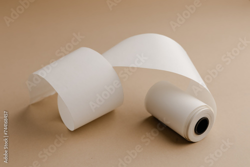 Roll of thermal paper for receipt 