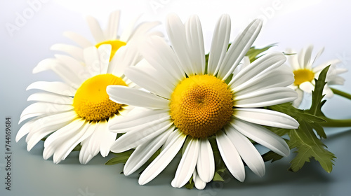 Daisy flower background  ecology and healthy environment concept