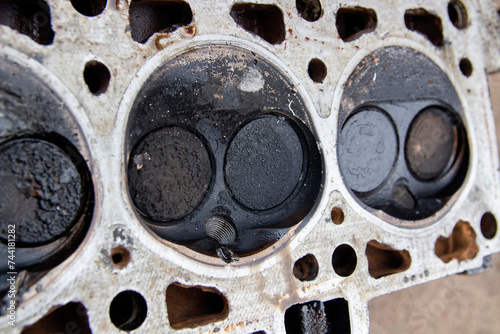increased consumption of engine oil, replacement of valve seals