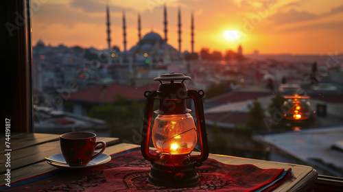 Lantern over the Bosporus a...