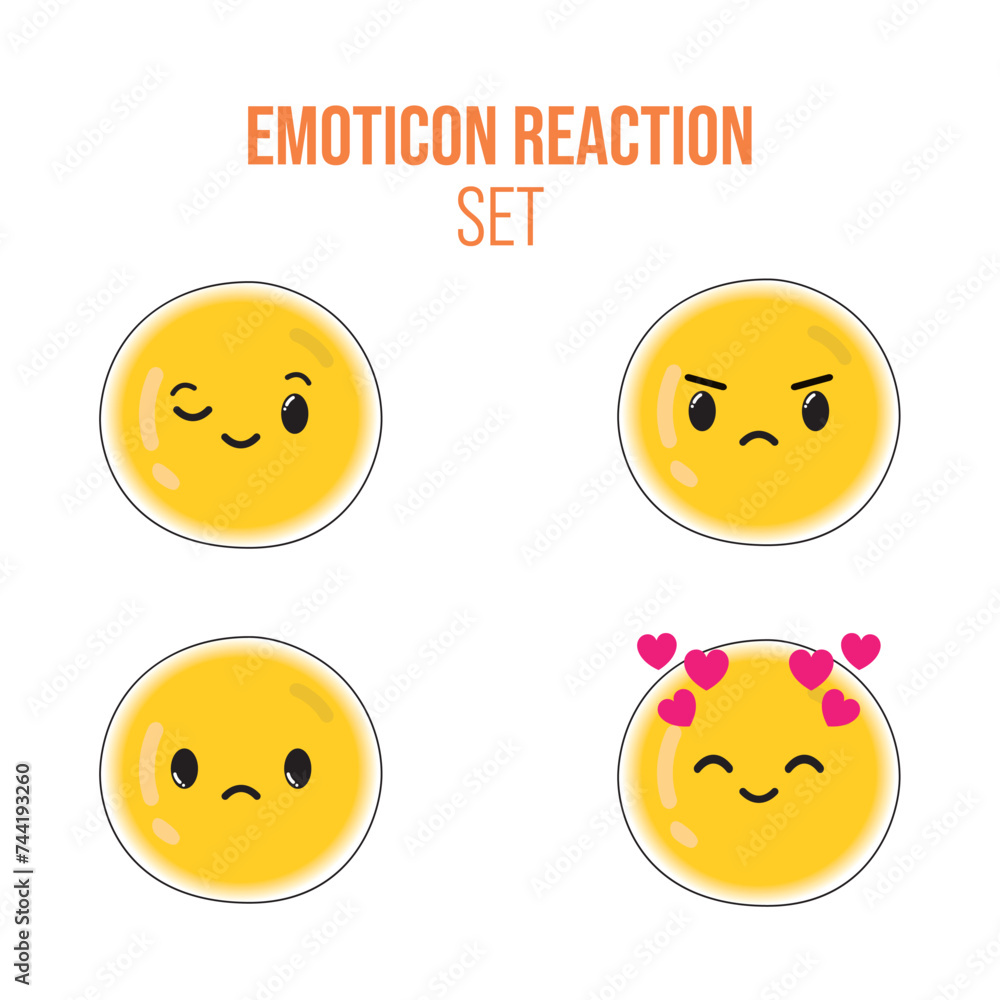 Emoji icons Set Vector Emoji icons Set Vector