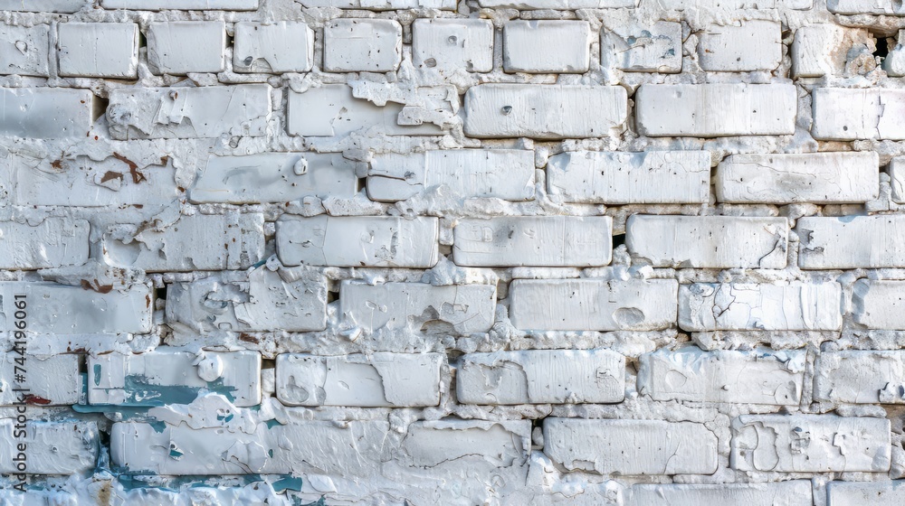 White brick wall texture background White brick wall texture background