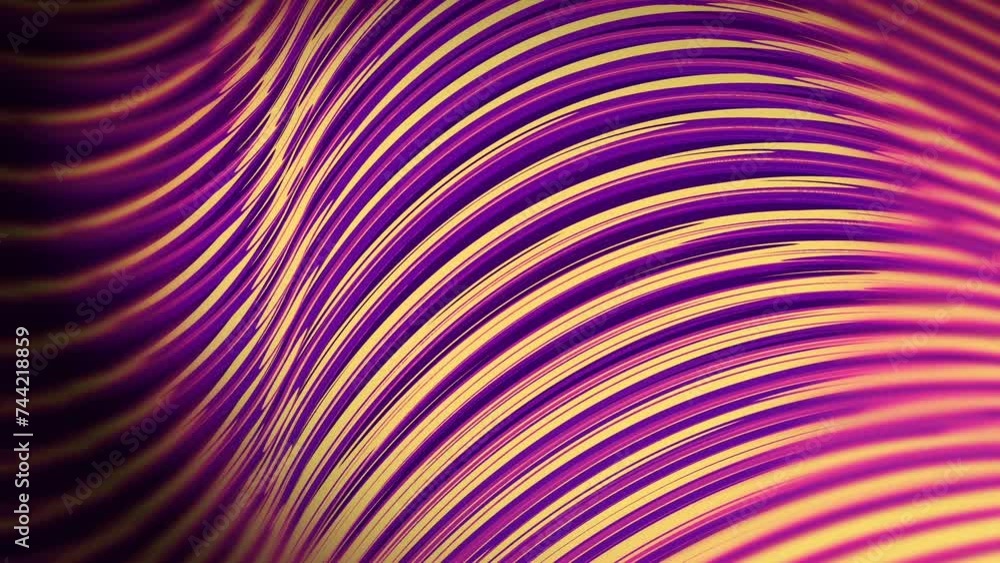 Abstract wavy purple gradient color background.Metal surface shimmers with chrome and glitter Abstract wavy purple gradient color background.Metal surface shimmers with chrome and glitter