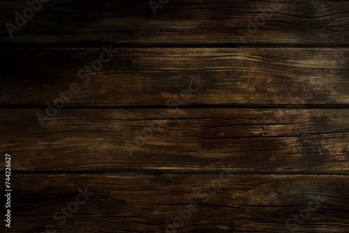 Dark Brown Rustic Weathered Wooden Background Texture for Warmth and Character