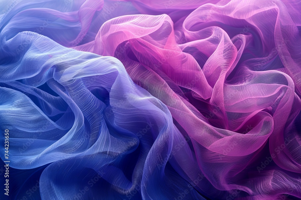 a violet, blue and pink abstract background with waves, in the style of light teal and light white, light blue and light azure. Generative AI. a violet, blue and pink abstract background with waves, in the style of light teal and light white, light blue and light azure. Generative AI.