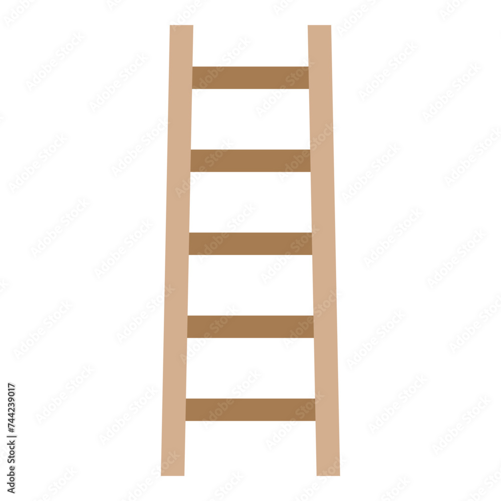 Illustration of Ladder design Flat Icon Illustration of Ladder design Flat Icon