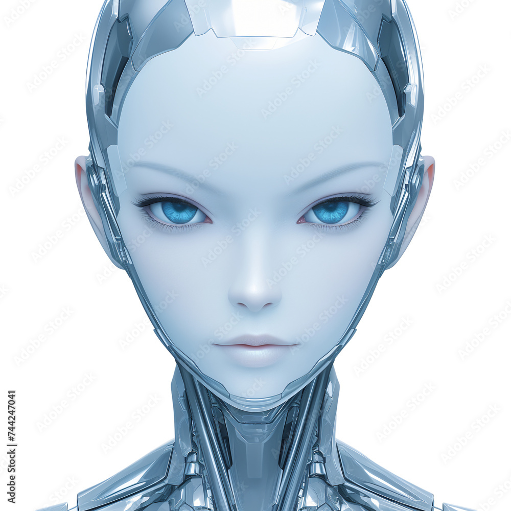 A beautiful robot girl. A futuristic female humanoid. A fantastic cyborg woman. Sci fi cyberpunk art. Hi-tech painting. The concept of artificial intelligence. A beautiful robot girl. A futuristic female humanoid. A fantastic cyborg woman. Sci fi cyberpunk art. Hi-tech painting. The concept of artificial intelligence.