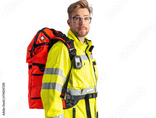 Paramedic with Bag