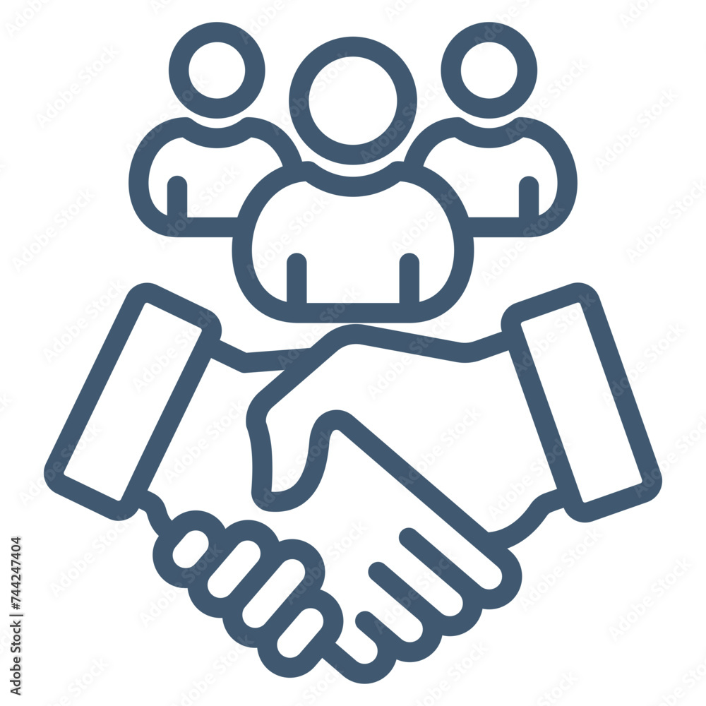 Corporate Alliance Icon Element For Design Corporate Alliance Icon Element For Design