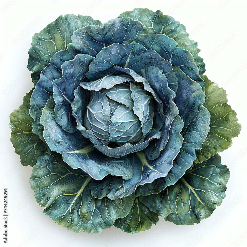 Obraz premium cabbage. vegetables. fresh. a head of cabbage. Chinese cabbage. fresh salad.