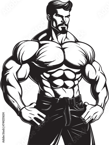 The Ink Stained Titan A Bodybuilder Caricature with a Hint of Mystery From Gym Rat to Graphic Enigma A Bodybuilder Caricature That Sparks Curiosity