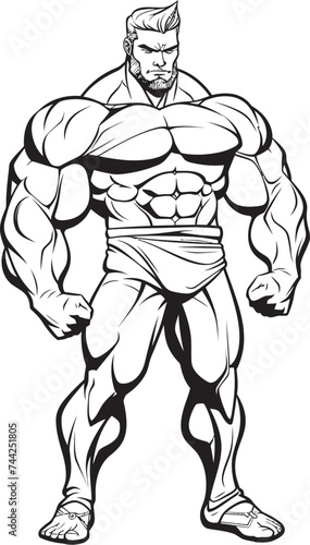 Buffoonery in Biceps When Iron Meets Irony with a Smile Muscle Mania Pumped Up Puns and Gigantic Giggles in Black and White