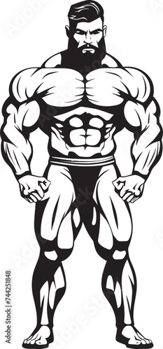 From Scrawny to Brawny A Caricatured Bodybuilders Journey The Pec Tacular Punisher A Playful Caricature for the Chest Devotee