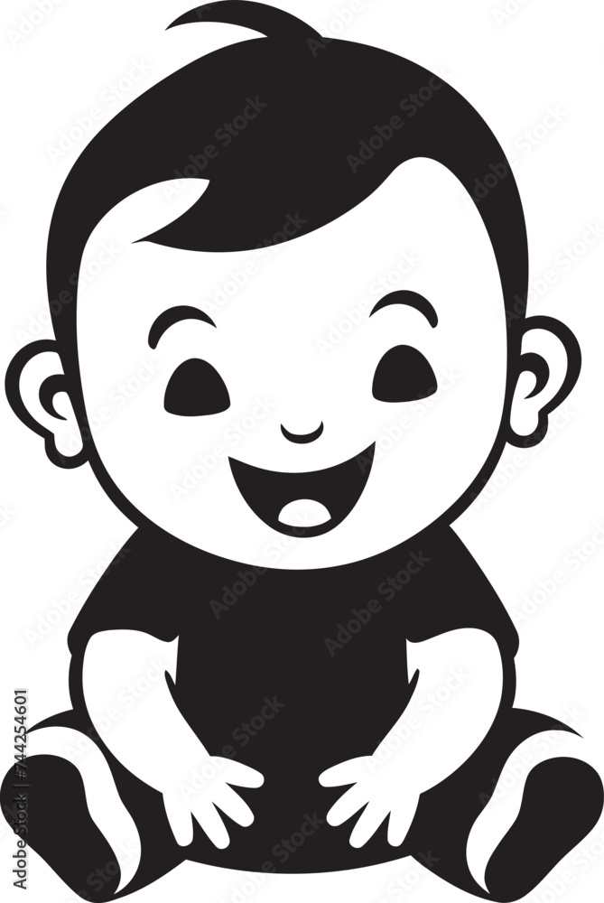 Sunshine Smiles Radiant Baby Laughing Logo Angelic Laughter Baby Icon Design Sunshine Smiles Radiant Baby Laughing Logo Angelic Laughter Baby Icon Design