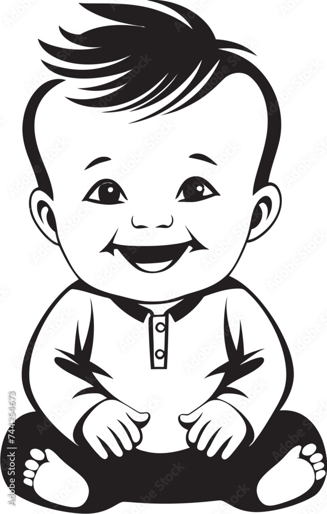 Cherubic Chuckle Darling Baby Laughing Logo Precious Peals Infant Laughing Icon Cherubic Chuckle Darling Baby Laughing Logo Precious Peals Infant Laughing Icon