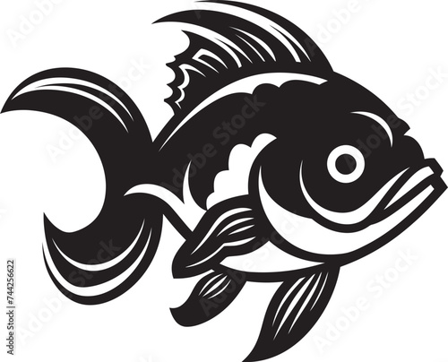 Tropical Temptations Fish Icon Vector Vector Verve Tropical Fish Logo Design