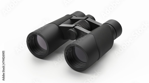 stock product image of black binoculars on white background
