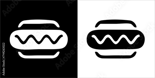 Illustration vector graphics of baseball icon