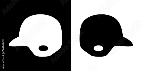 Illustration vector graphics of baseball icon