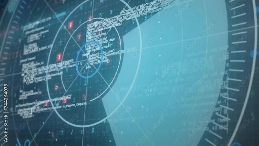 Animation of scope scanning and data processing Animation of scope scanning and data processing