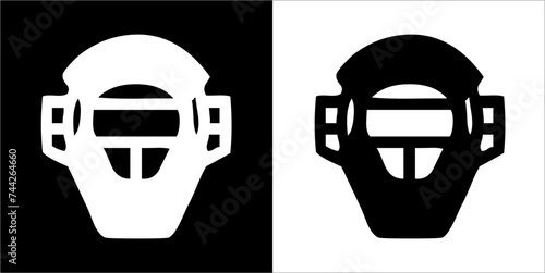 Illustration vector graphics of baseball icon
