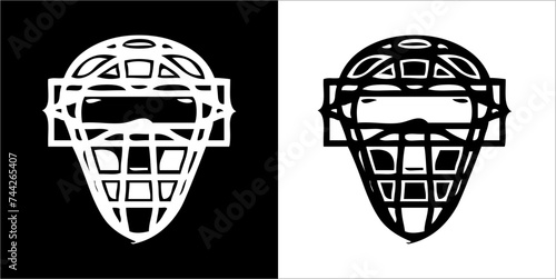 Illustration vector graphics of baseball icon
