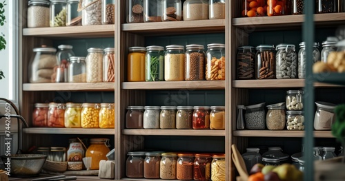The Seamless Organization of Pantry Items for Optimal Accessibility © Ilham