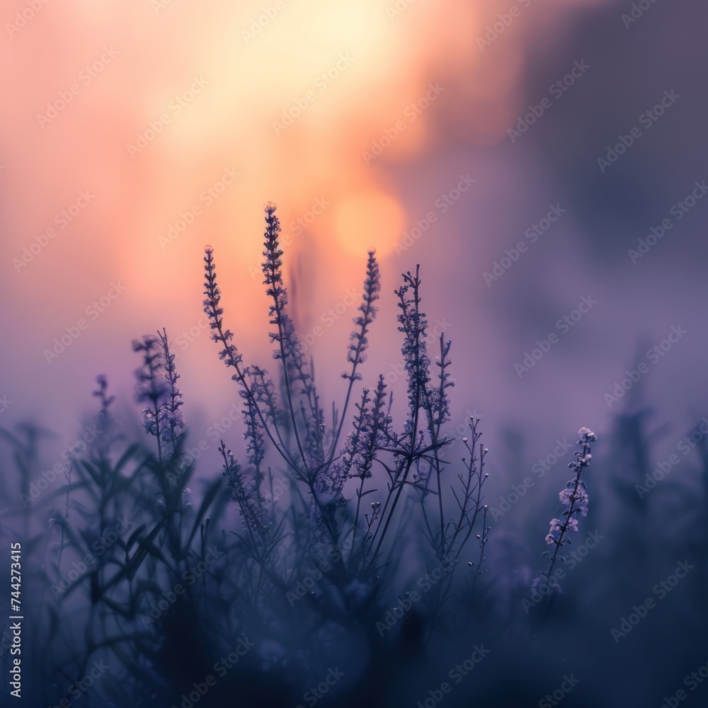 The beauty of twigs and fresh flowers in the morning is complemented by thick white smoke covering the macro focus object at close range with detailed sunlight refracting assistance. Generative Ai The beauty of twigs and fresh flowers in the morning is complemented by thick white smoke covering the macro focus object at close range with detailed sunlight refracting assistance. Generative Ai