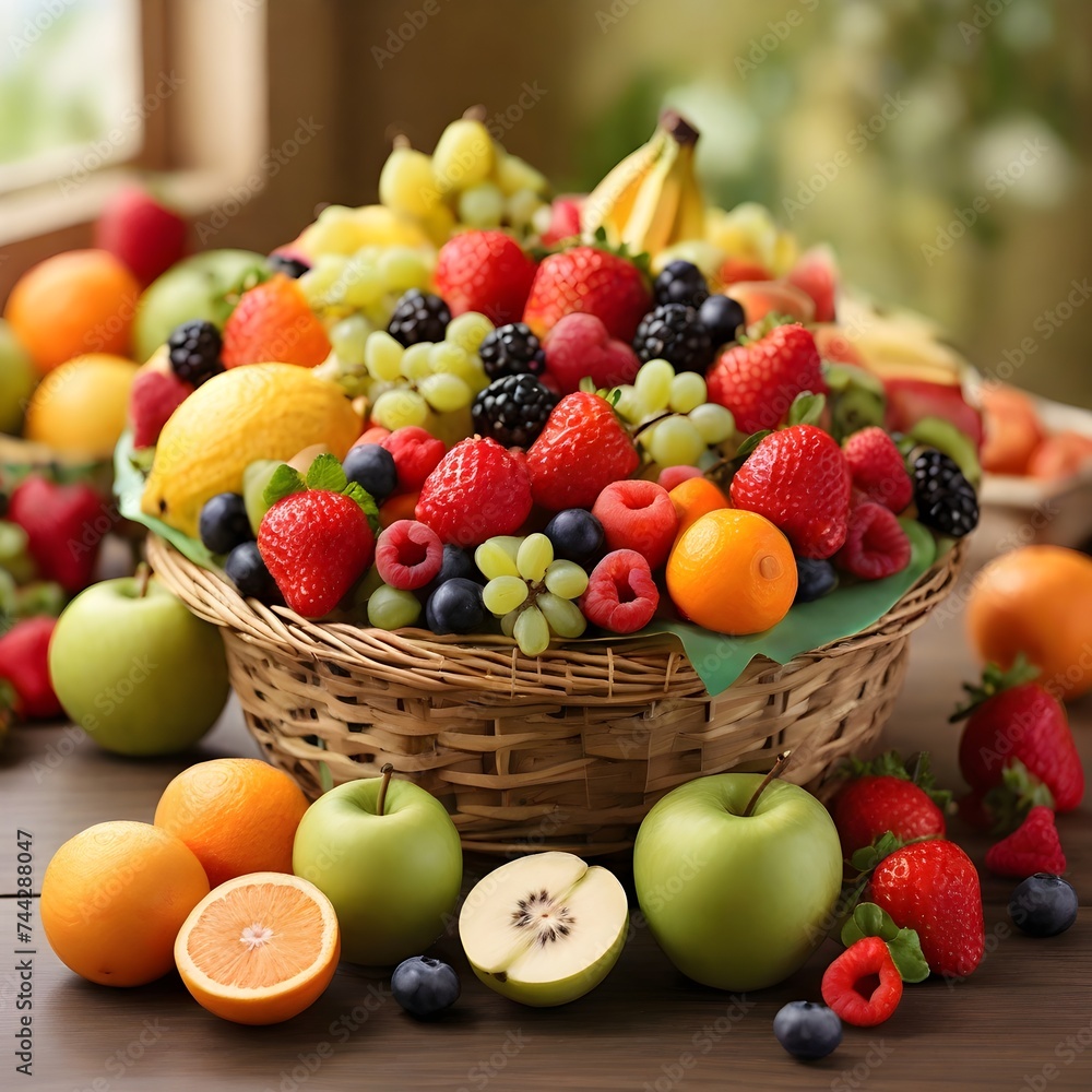 basket of fruit basket of fruit
