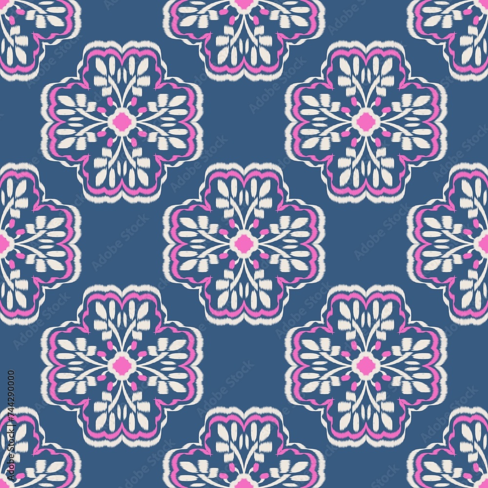 kat Flower Pattern Ethnic Geometric native tribal boho motif aztec textile fabric carpet mandalas African kat Flower Pattern Ethnic Geometric native tribal boho motif aztec textile fabric carpet mandalas African