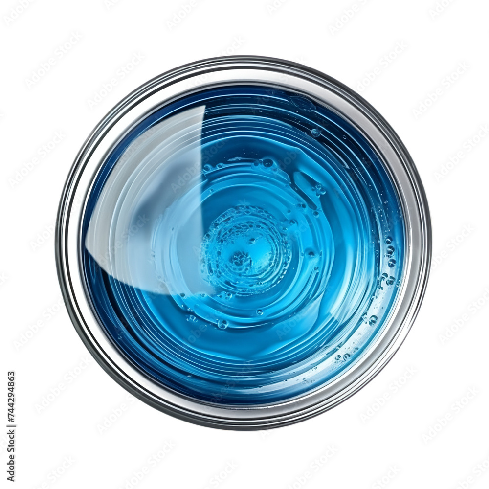 blue petri dish with liquid on transparent background, PNG blue petri dish with liquid on transparent background, PNG