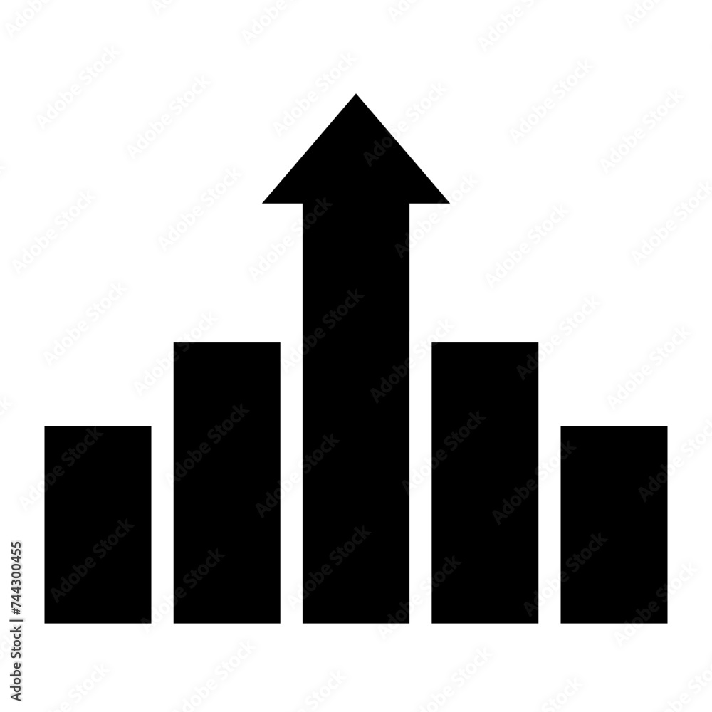 increase icon, growing icon increase icon, growing icon
