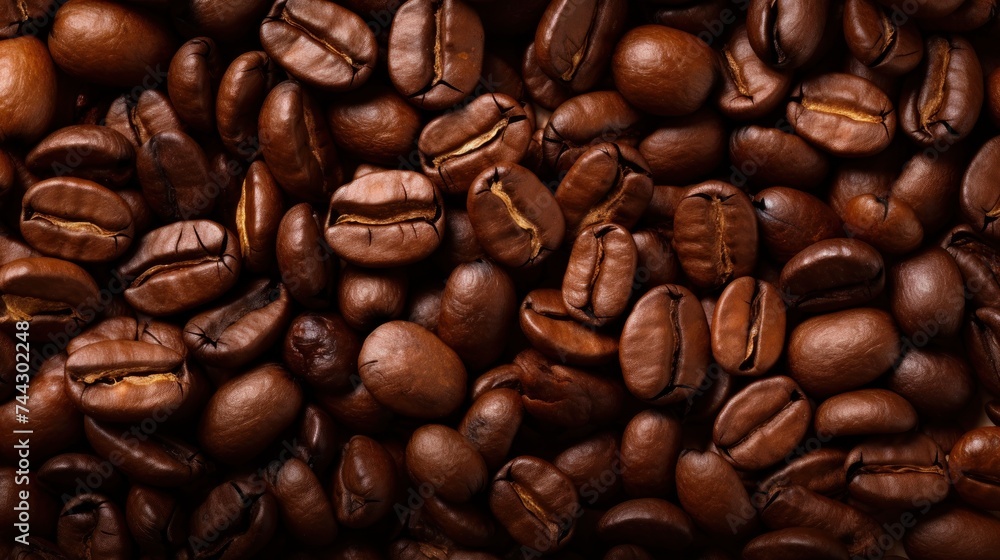 Coffee beans background Coffee beans background