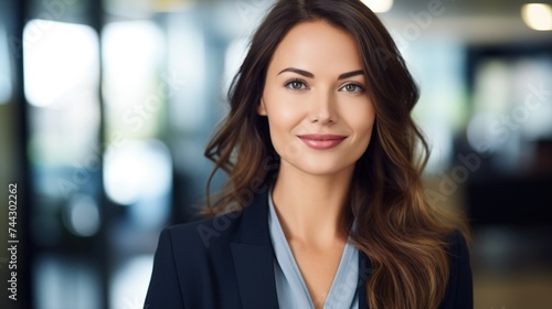 Portrait of a business woman in the office