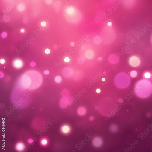 Wallpaper Mural beautiful pink bokeh light effect design Torontodigital.ca
