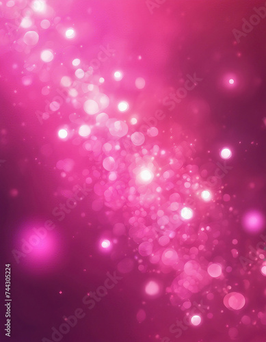 beautiful pink bokeh light effect design