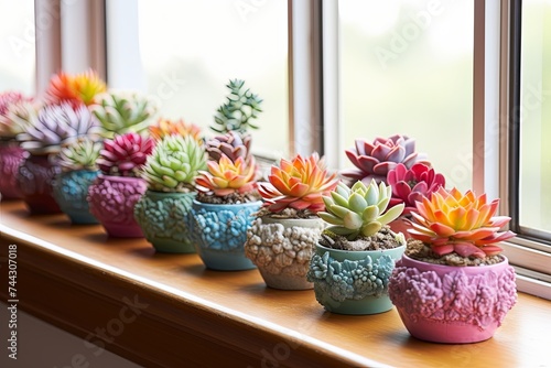Colorful Cushioned Space Integration with Cactus and Succulent Decor Ideas