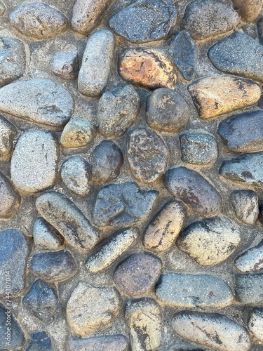 小石の道