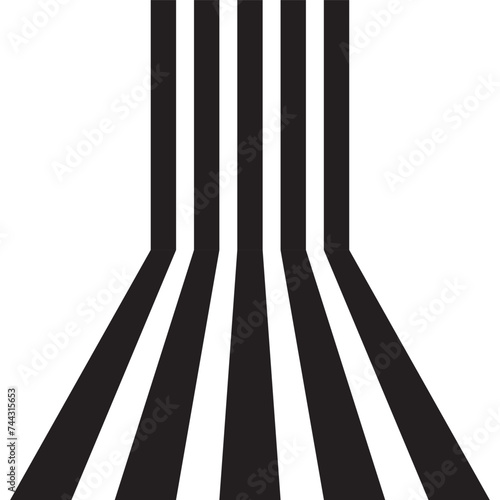 retro background Black and White. optical art wavy background. abstract waves black and white line stripes. black and white wave stripe optical abstract design. isolated in white background in eps 10.