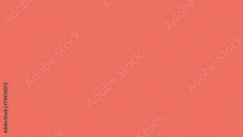 Grainy background. Textured plain Coral Pink color with noise surface. for display product background.